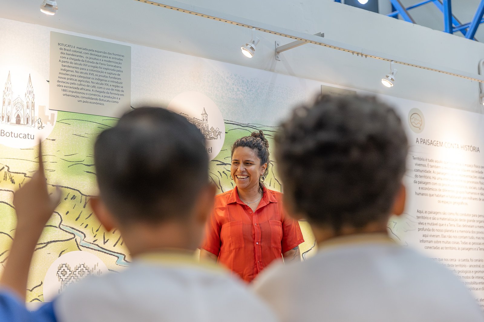 Atividade educativa no MAGMA
